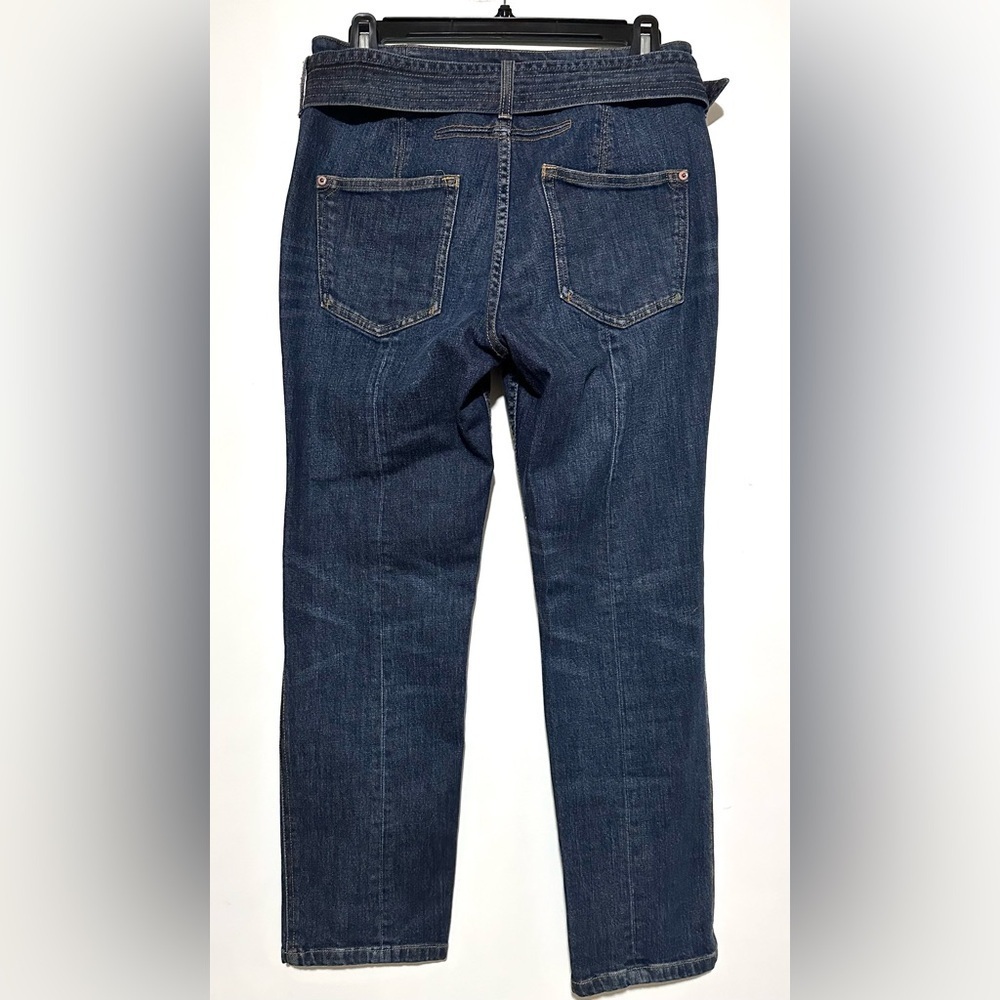 Pilcro Belted Ultra High-Rise Slim Straight Jeans 27 View 5